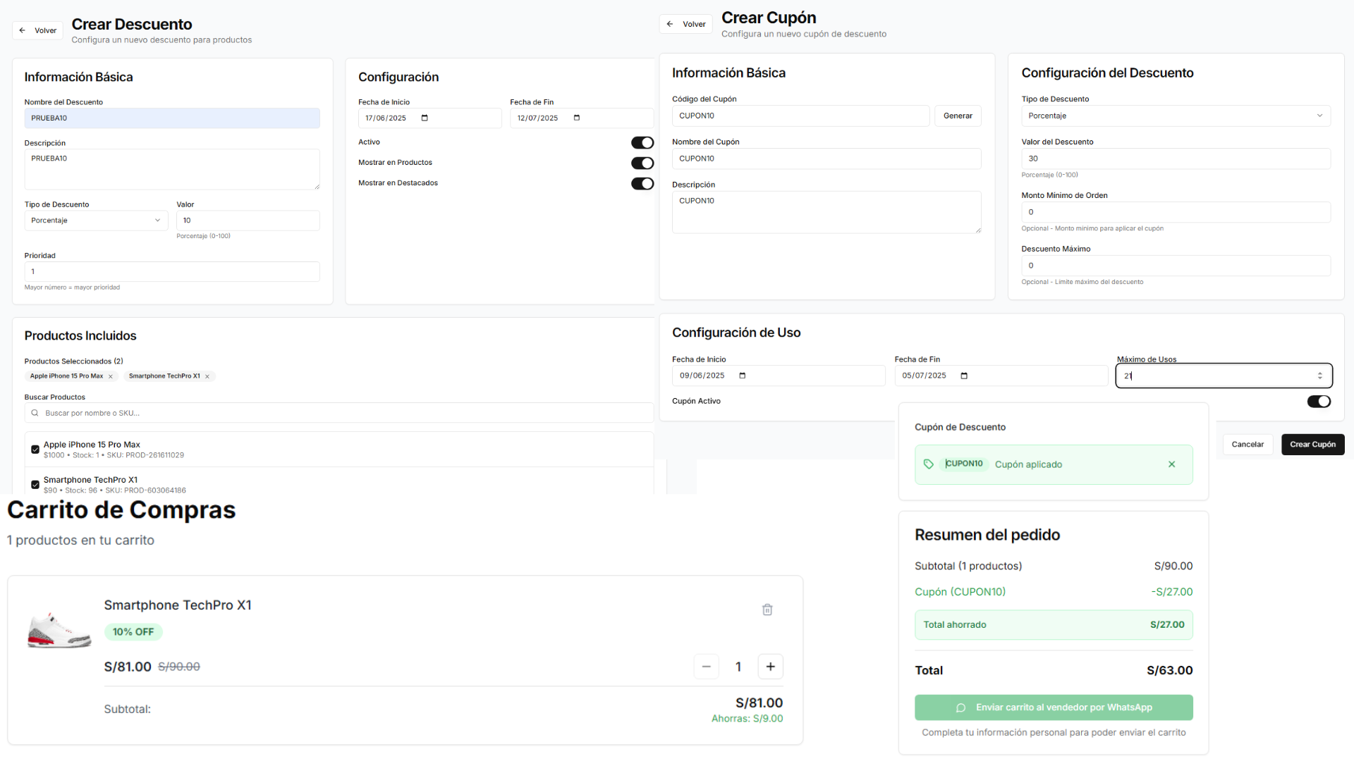 Sistema Web E-Commerce - Imagen 4