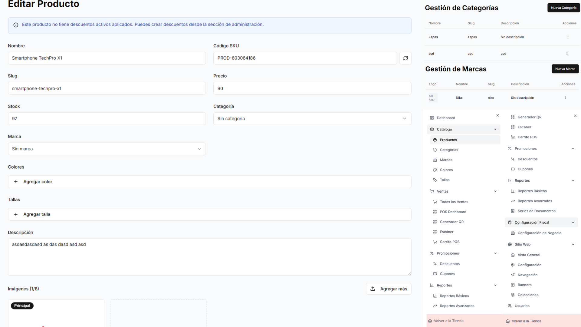 Sistema Web E-Commerce - Imagen 2